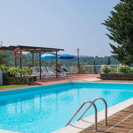 Romantic House In Tuscany With Pool Views Lejlighed *